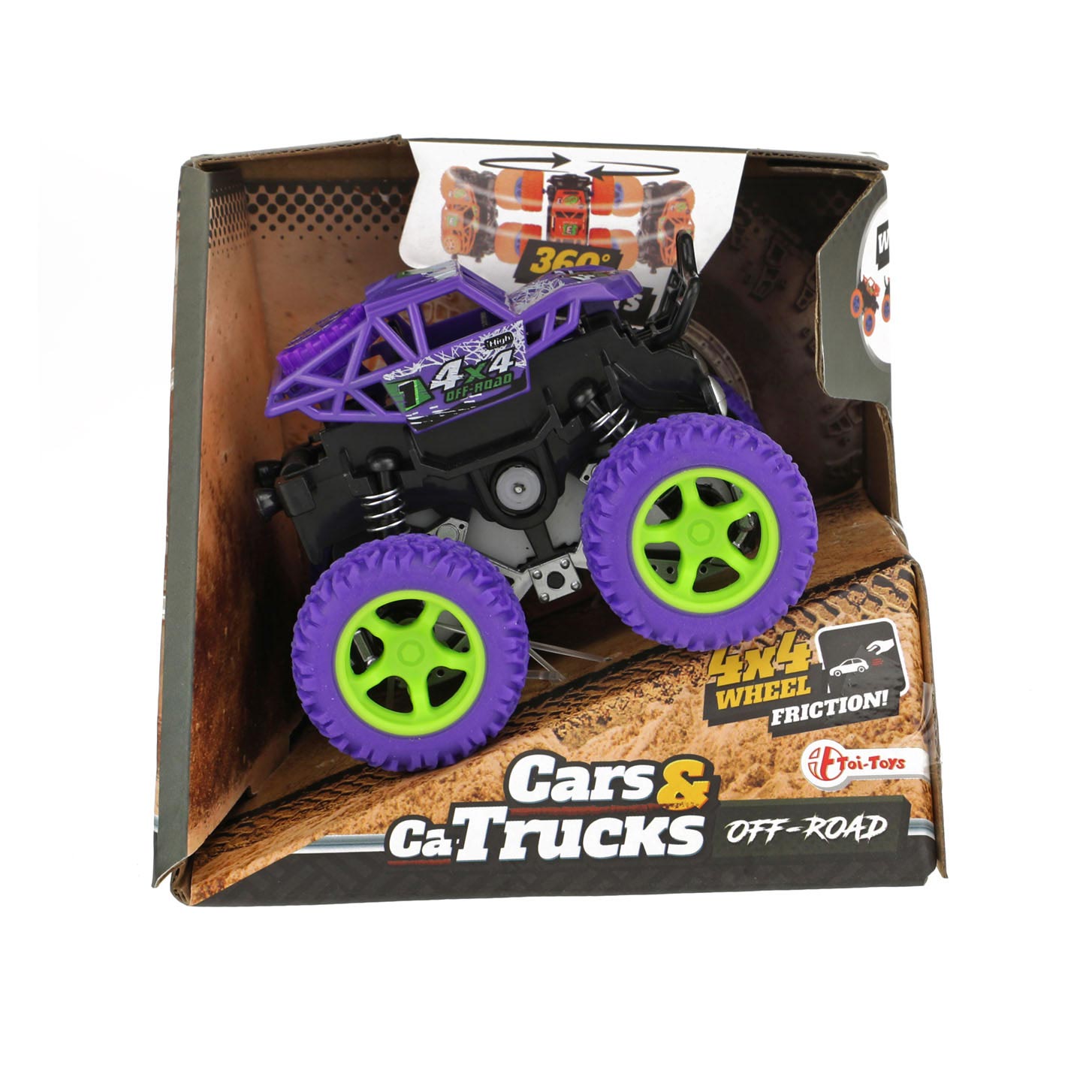 Reibungsmonster Truck Stunt 360