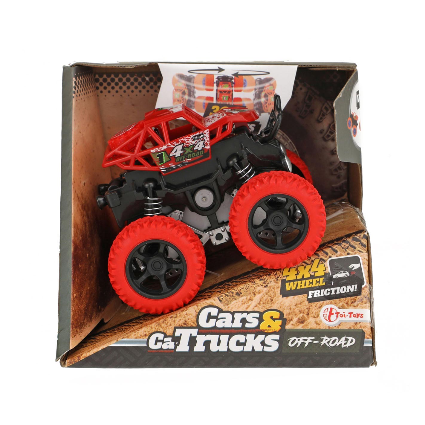 Reibungsmonster Truck Stunt 360