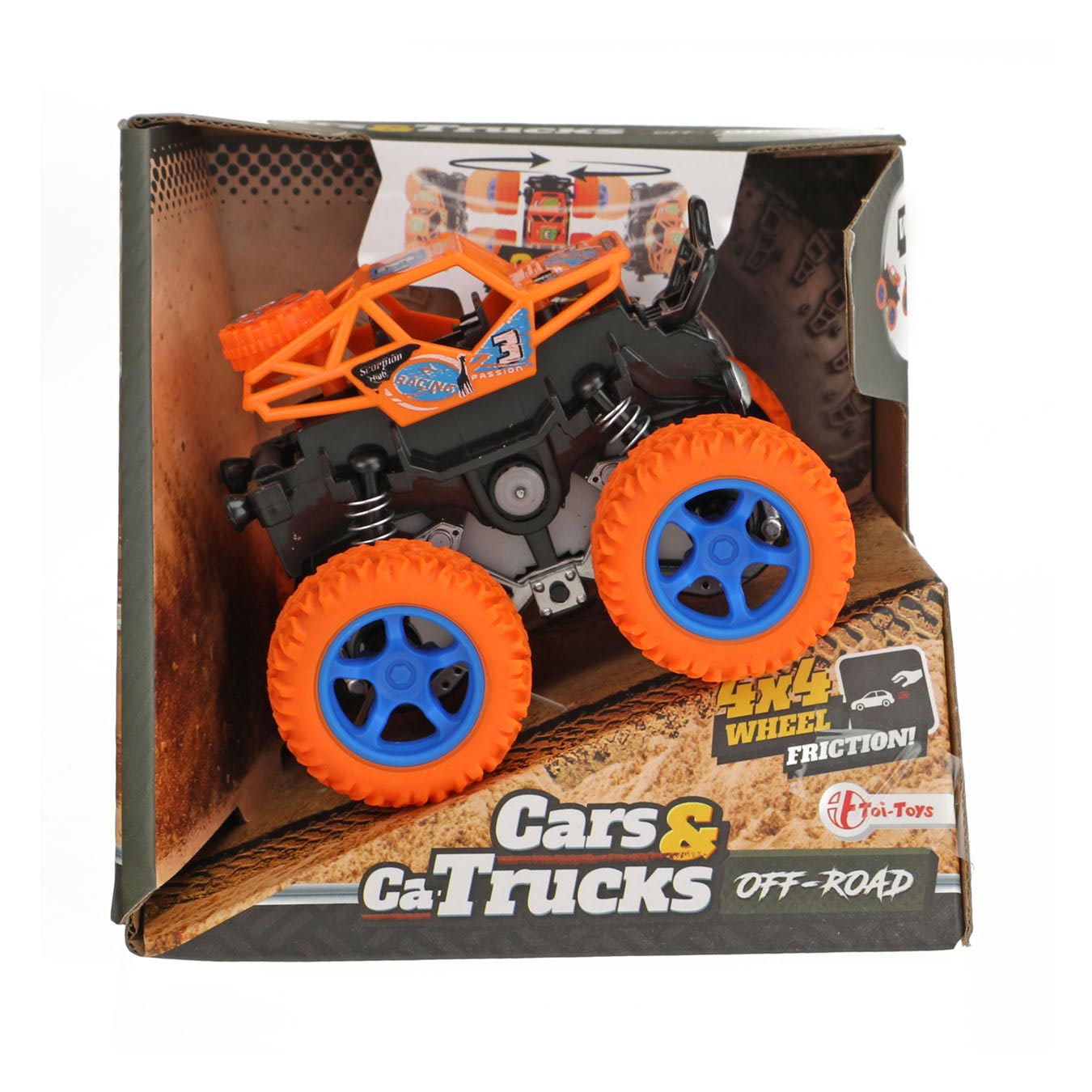 Reibungsmonster Truck Stunt 360