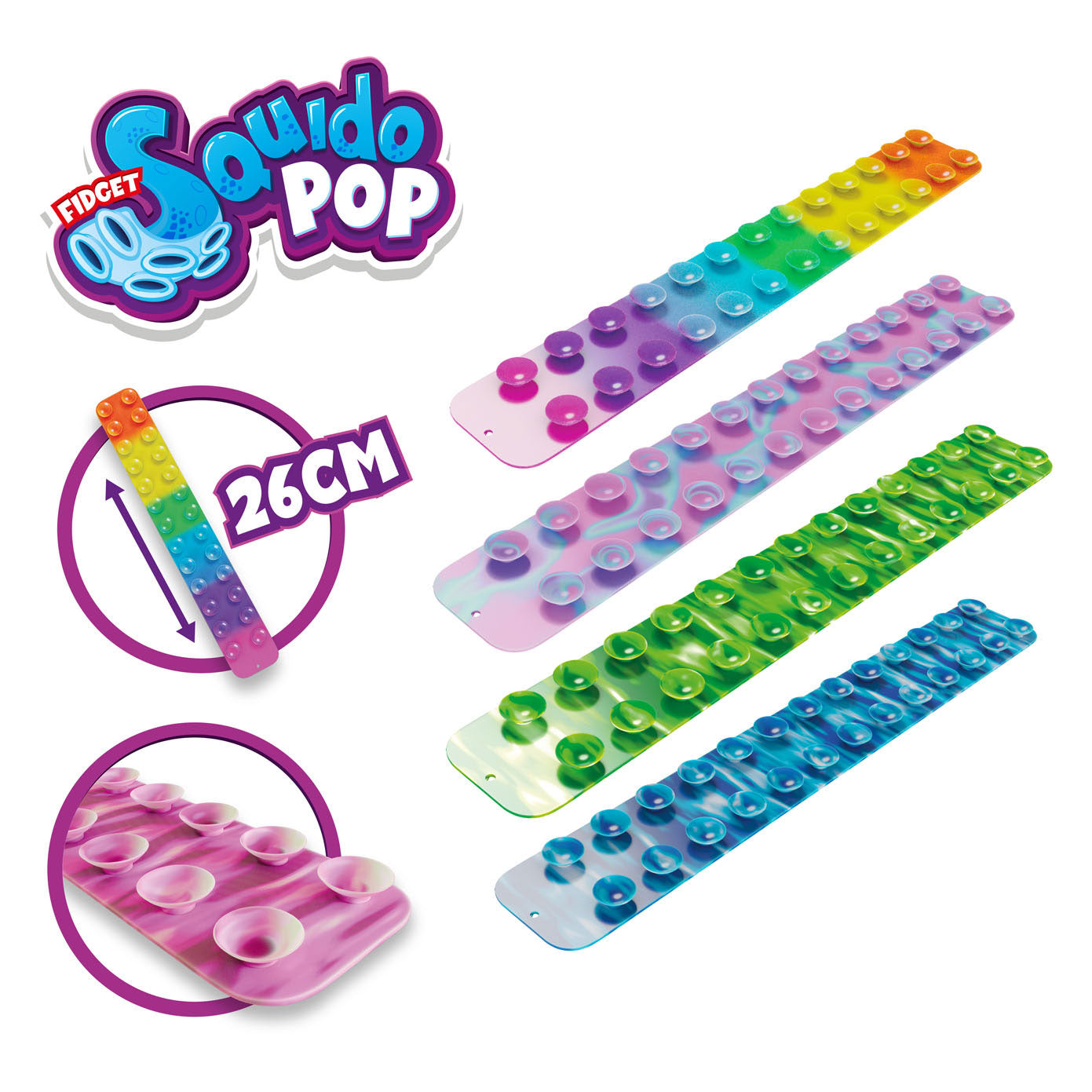 Toi-Toys Tintenbackband Figdet Regenboog