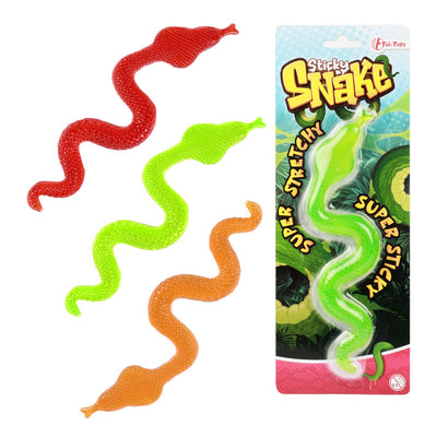 Toi-toys klebrige cobra schlange super dehnbar