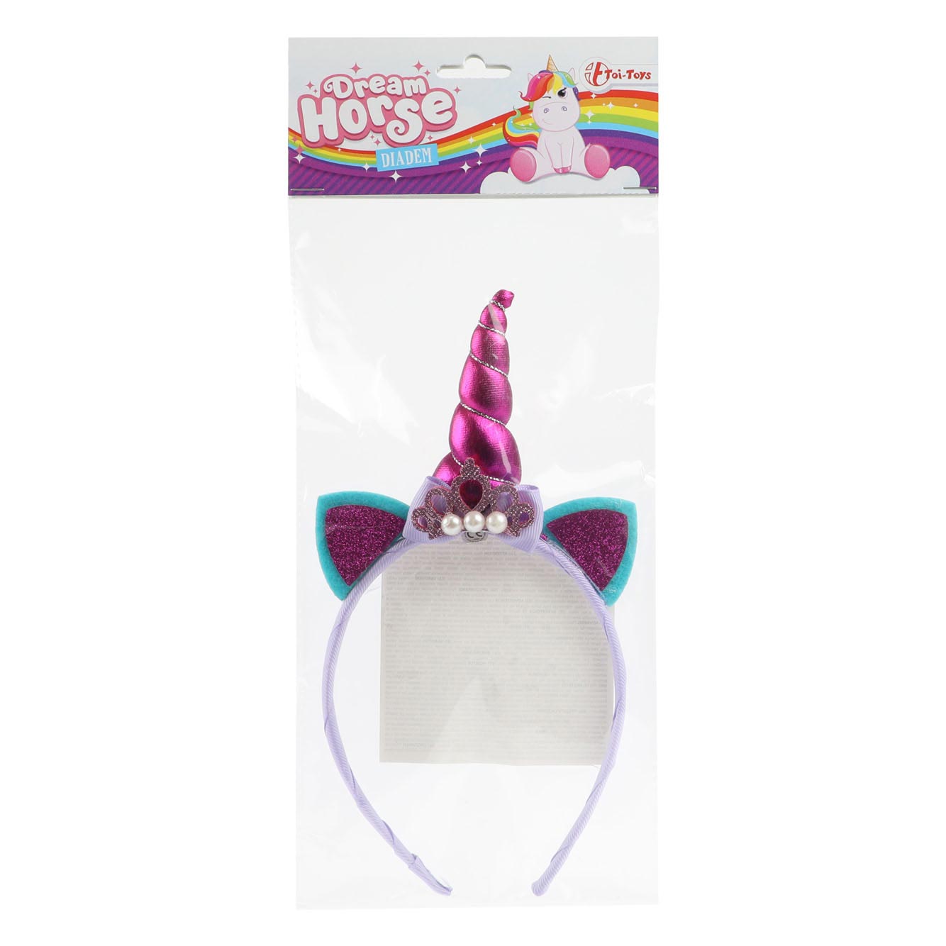 Traumpferd Diadem Unicorn Purpur