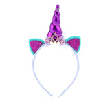 Traumpferd Diadem Unicorn Purpur - afbeelding 1