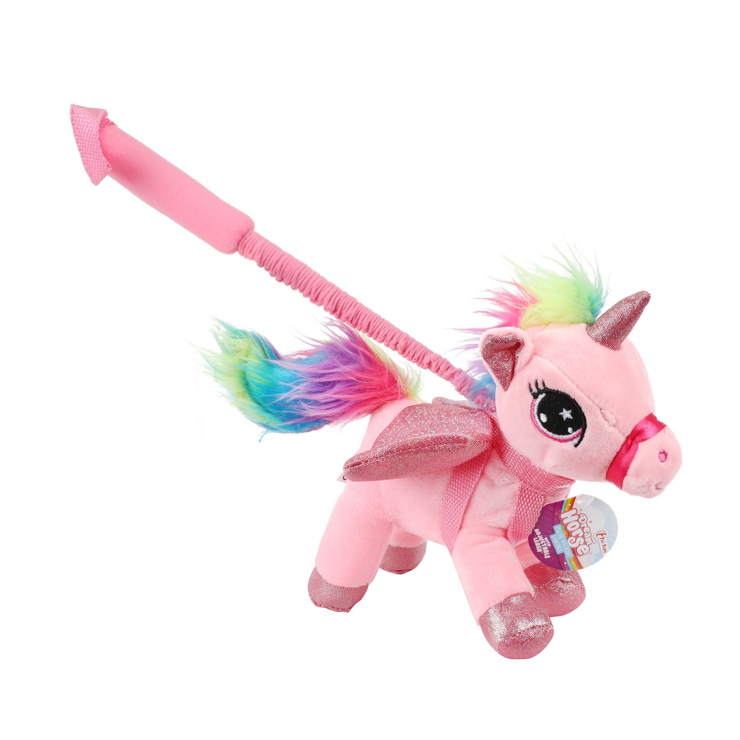 Traumpferd Einhorn Plüsch zum Stiel