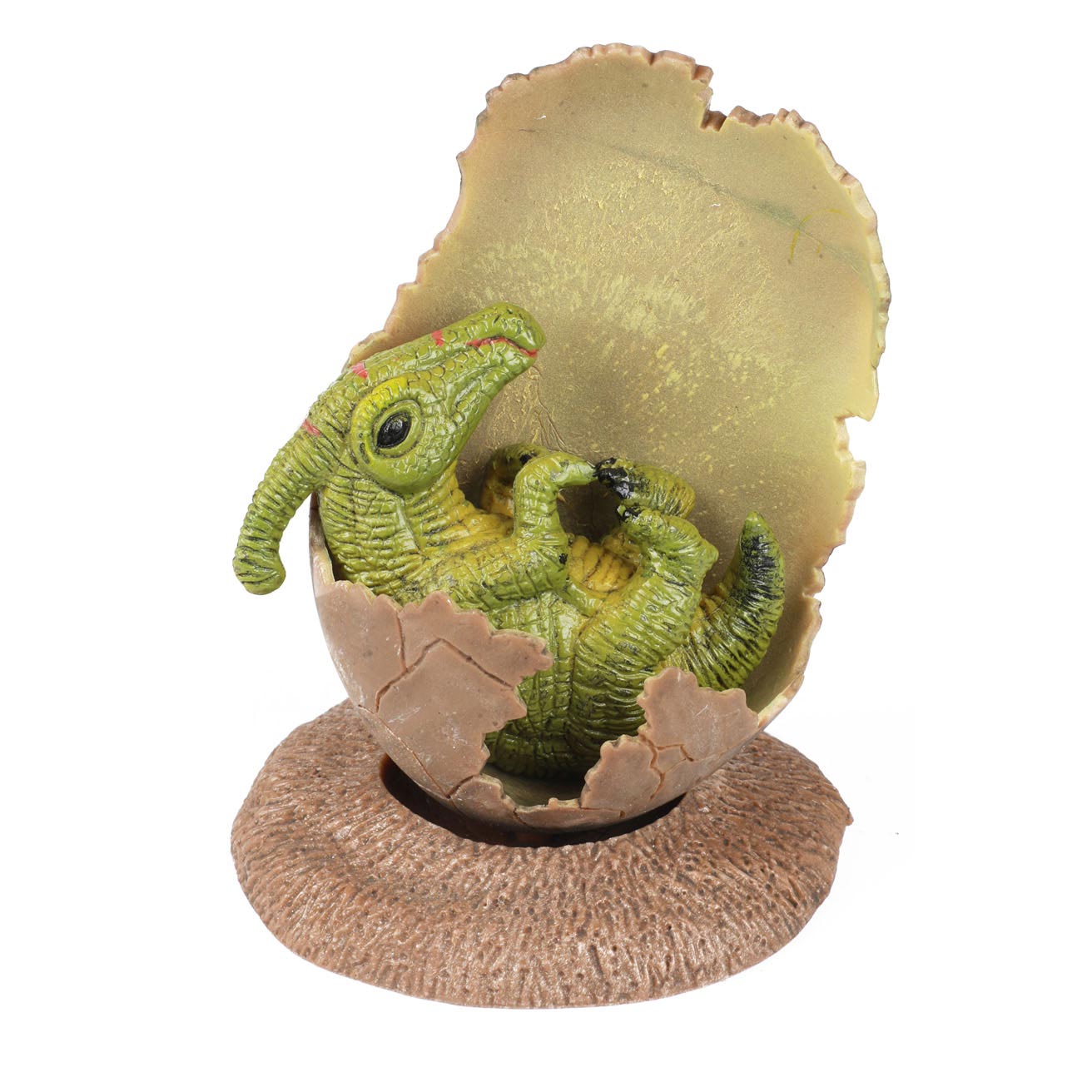 Welt der Dinosaurier Baby Dino in gebrochenem Ei