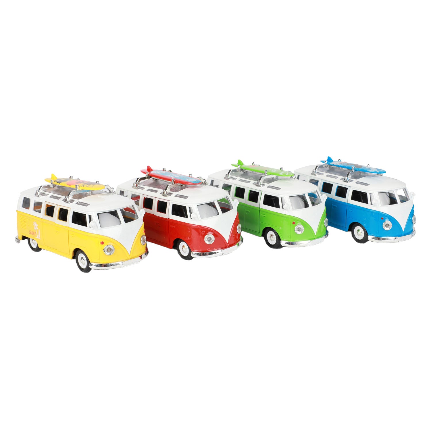 Retro-Bus mit Licht und Schall zurückziehen