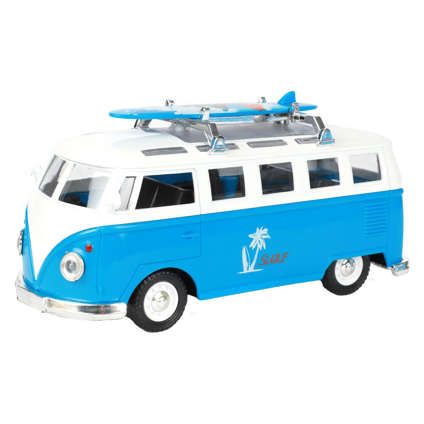 Retro-Bus mit Licht und Schall zurückziehen