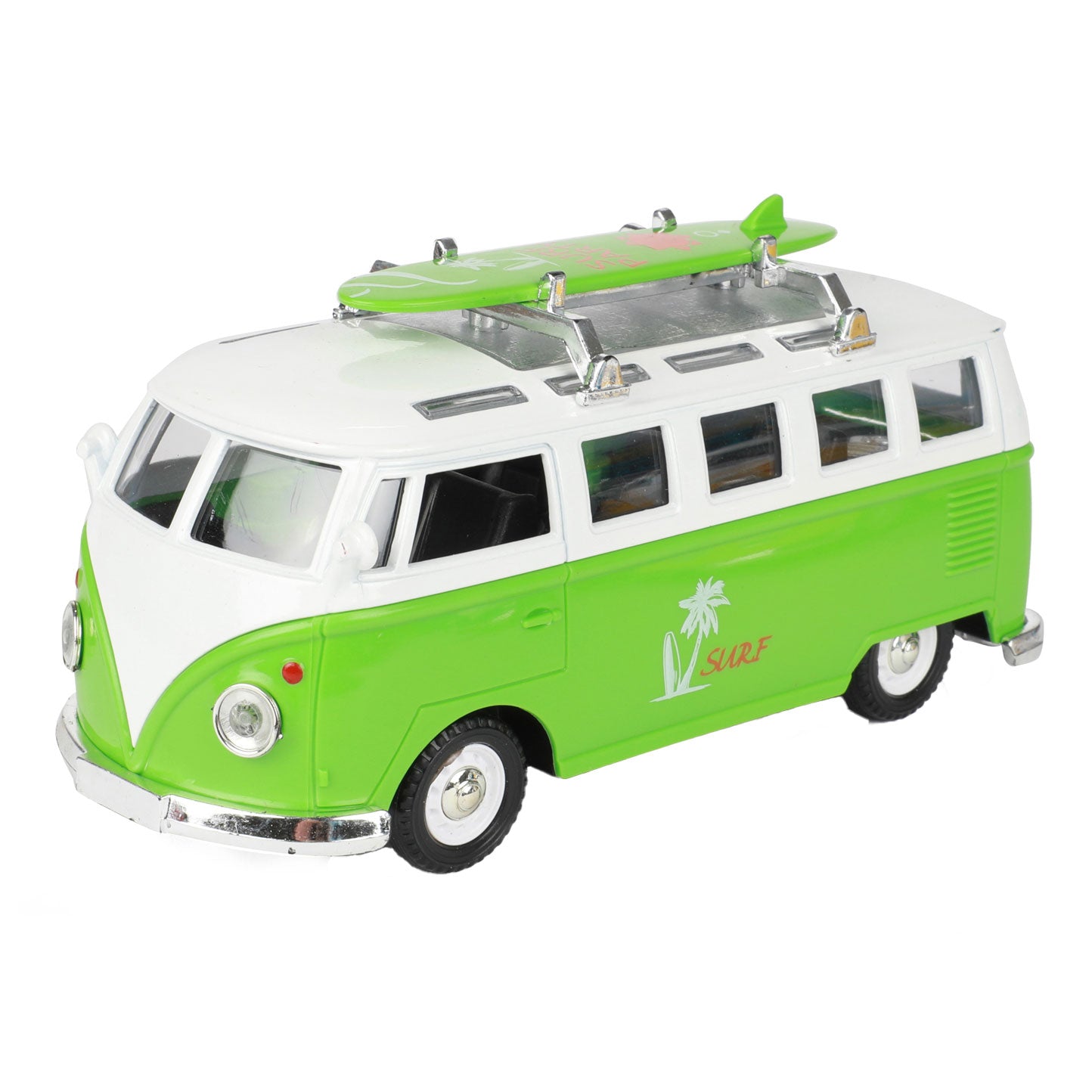 Retro-Bus mit Licht und Schall zurückziehen
