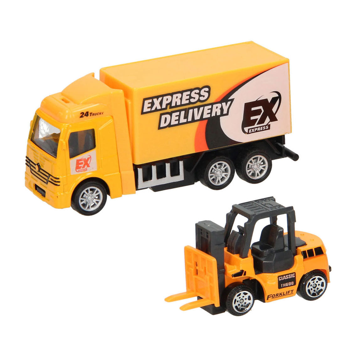 Metall -Reibungs -Schleppwagen mit Auto