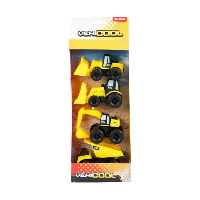 Cars Trucks Trucks Set Building Vehicles 4 Teile