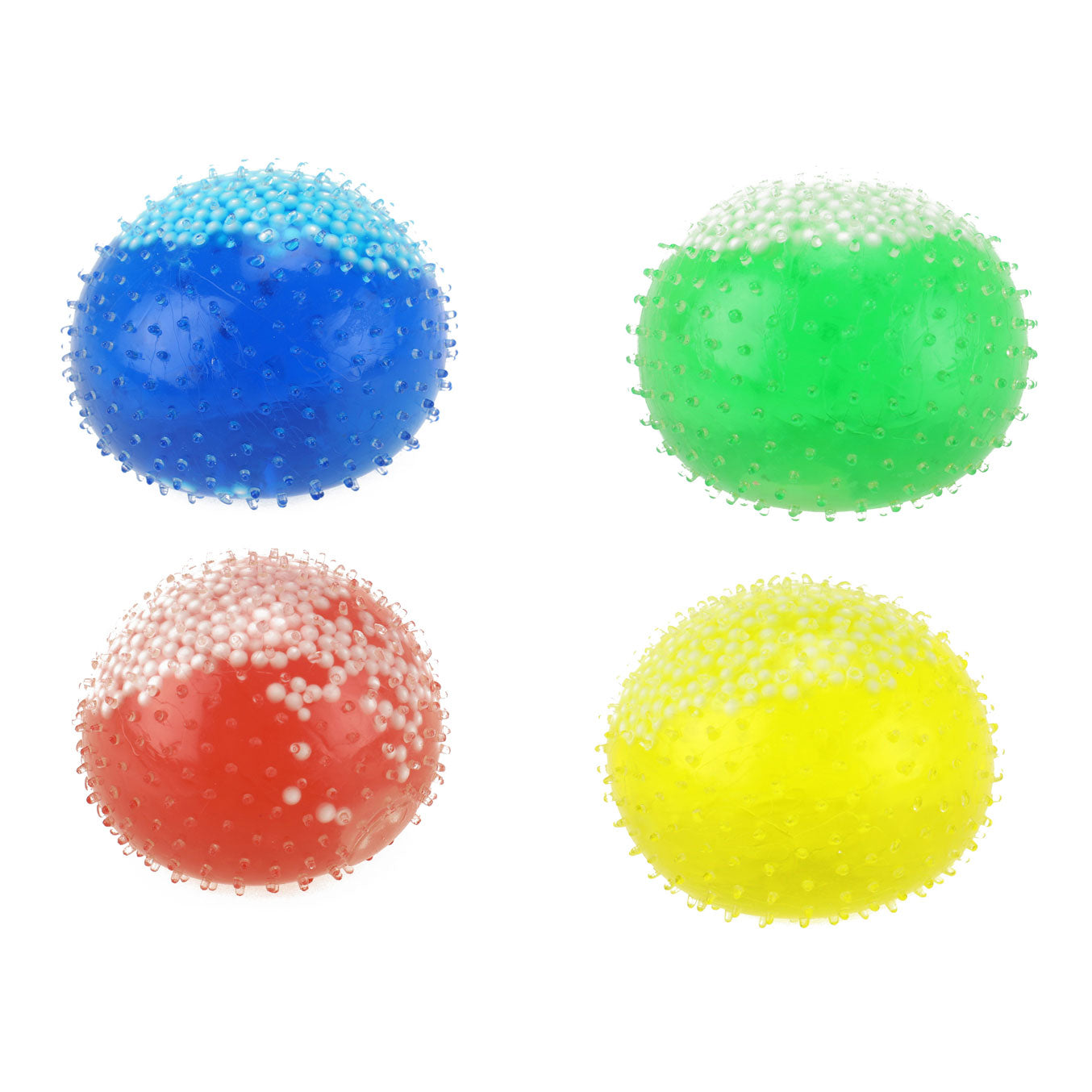 Toi-Toys drücken Ball mit Schneebällen, 7 cm