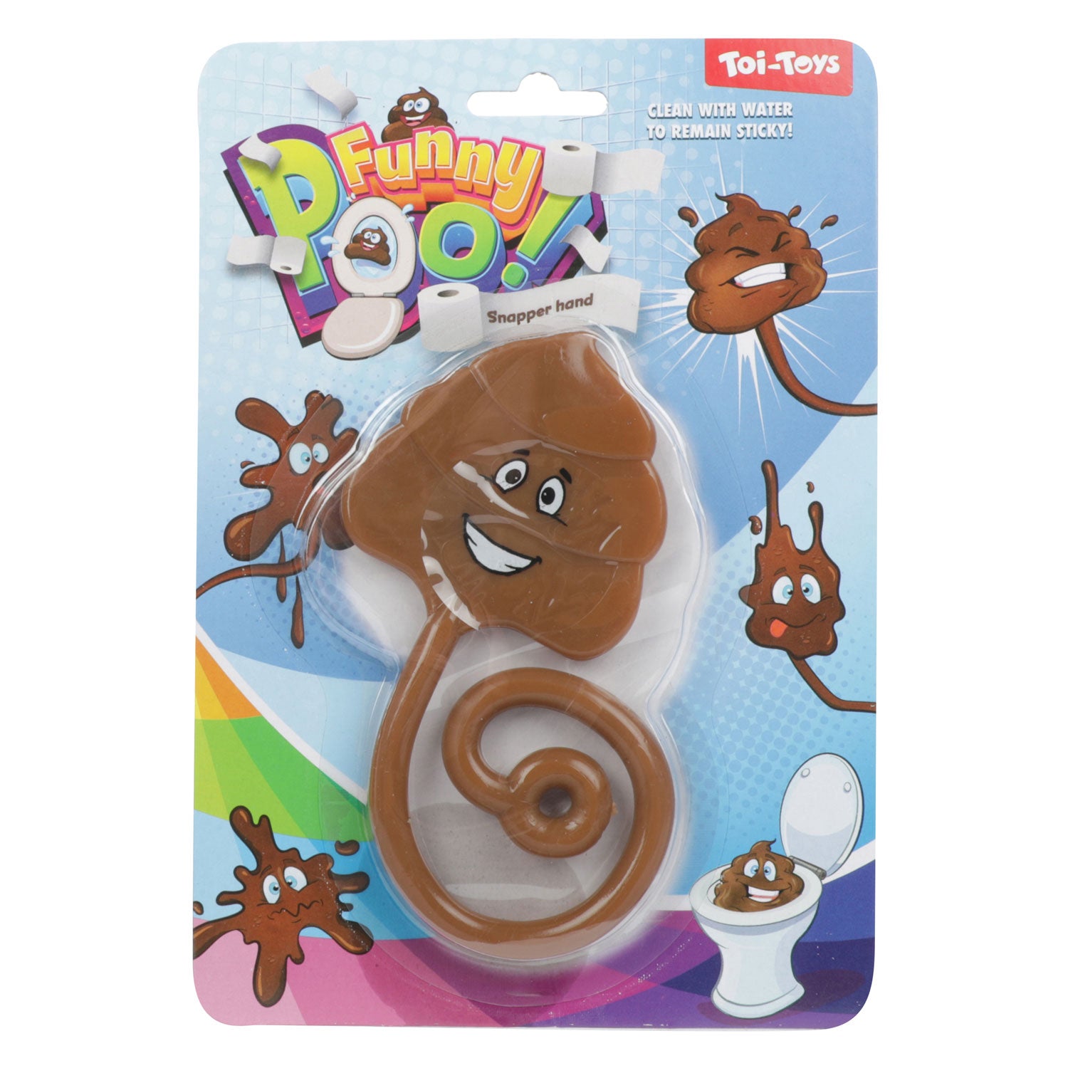 Toi-toys lustig poo plak lachender schaum