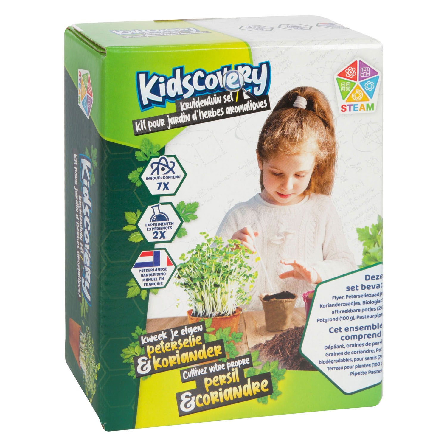 Kidscovery kidscovery experiment kräuter garten set s