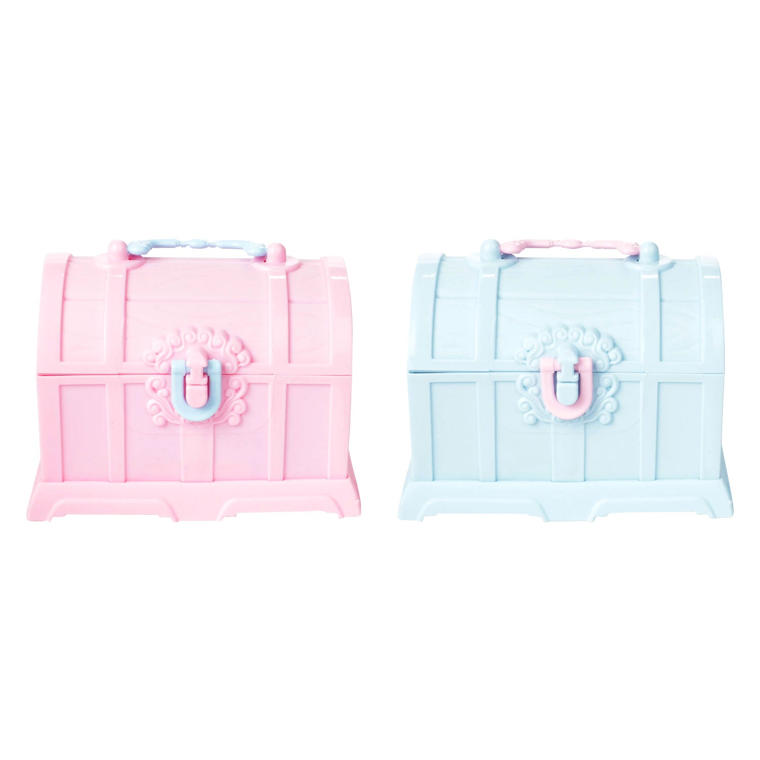Toi-Toys Eisschmuck in Schatzkiste mit Licht und Schall