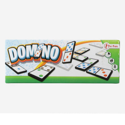 Toi-Toys Domino-Spiel auf Nummer oder Farbe