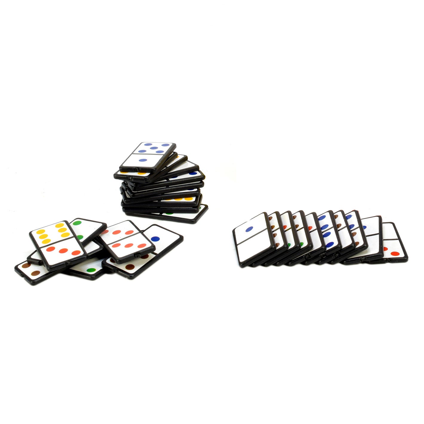 Toi-Toys Domino-Spiel auf Nummer oder Farbe