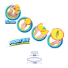 Toi-toys luftklappbare Tasche Frisbee mit Abdeckung