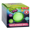 Toi-Toys glühen und lustige Anti-Stress-Ball leuchten im Dunkeln