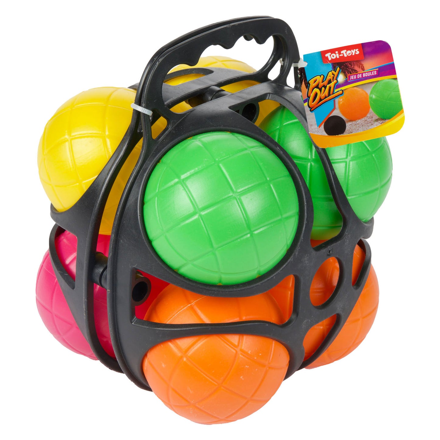 Toi-Toys Jeu de Boules Set, 9dlg.
