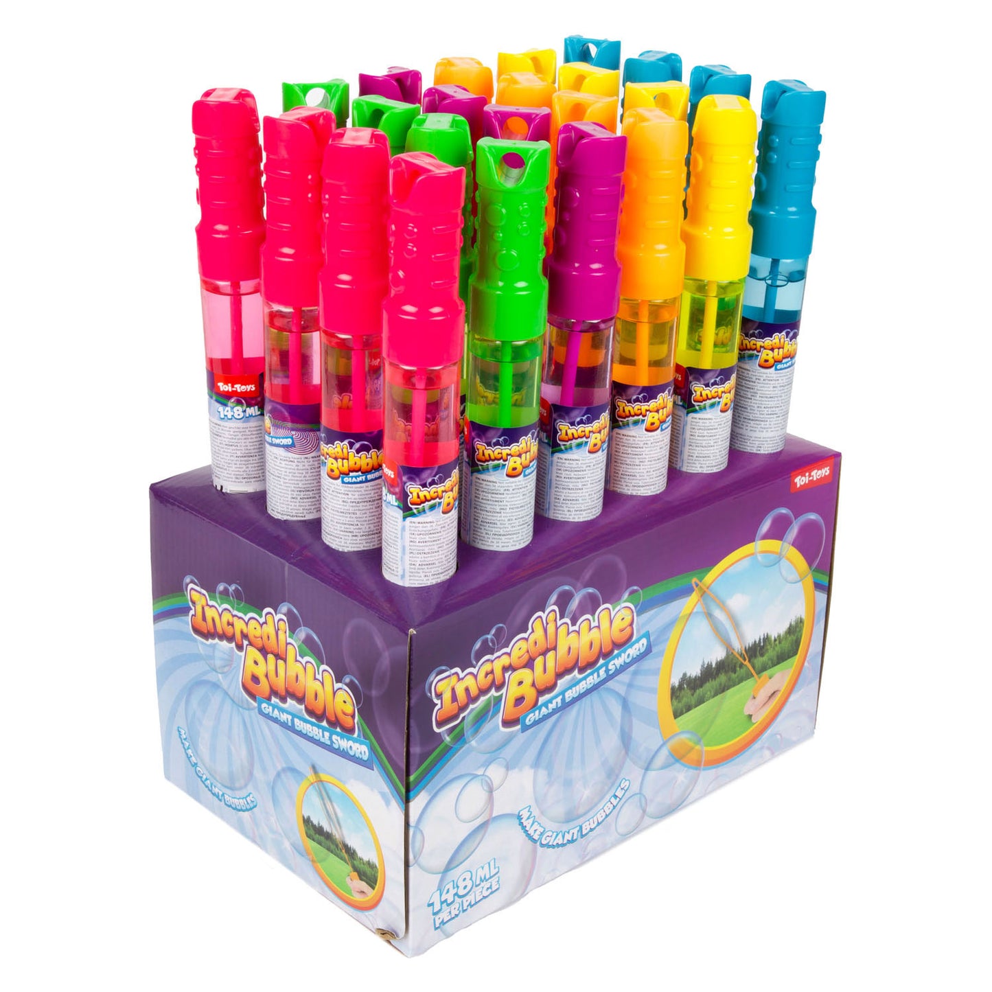 Toi-toys IncrediBubble Bellenbladder Schwert 148ml, 24st.