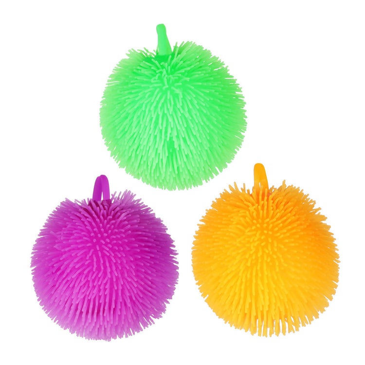 Toi-Toys Pufferz drückten Pufferball Neon, 8 cm