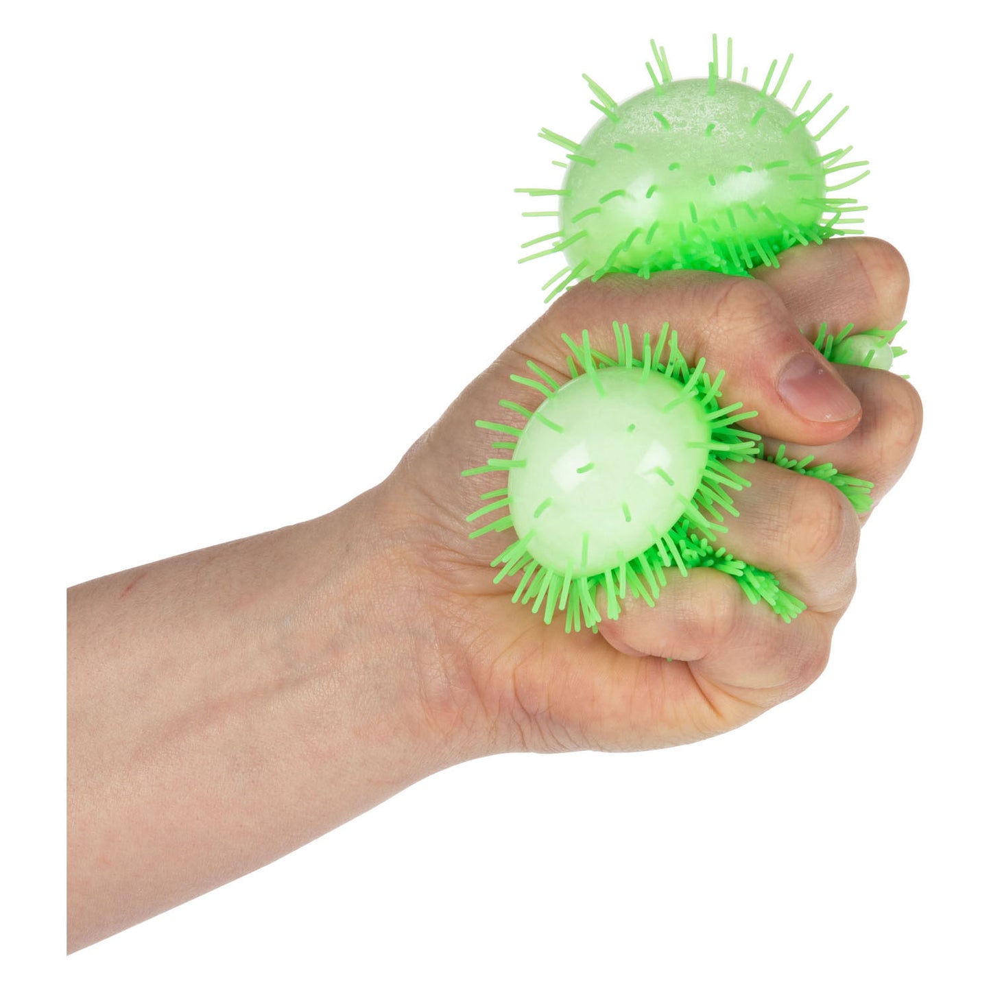 Toi-Toys Pufferz drückten Pufferball Neon, 8 cm