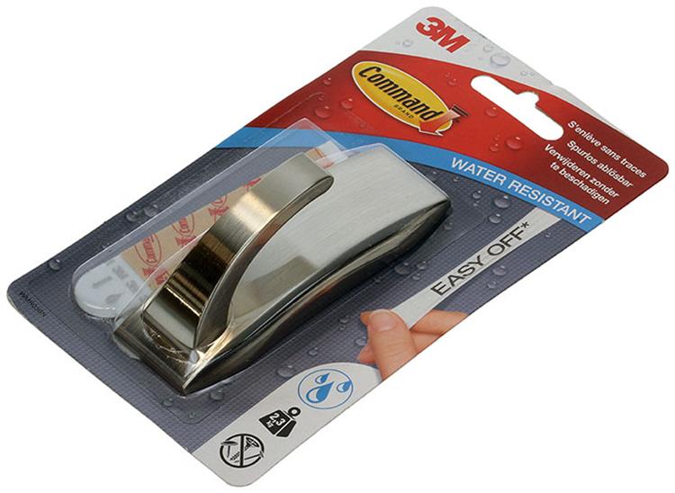 3m 1006160 - großer Metallhaken modern n | 5 Stück
