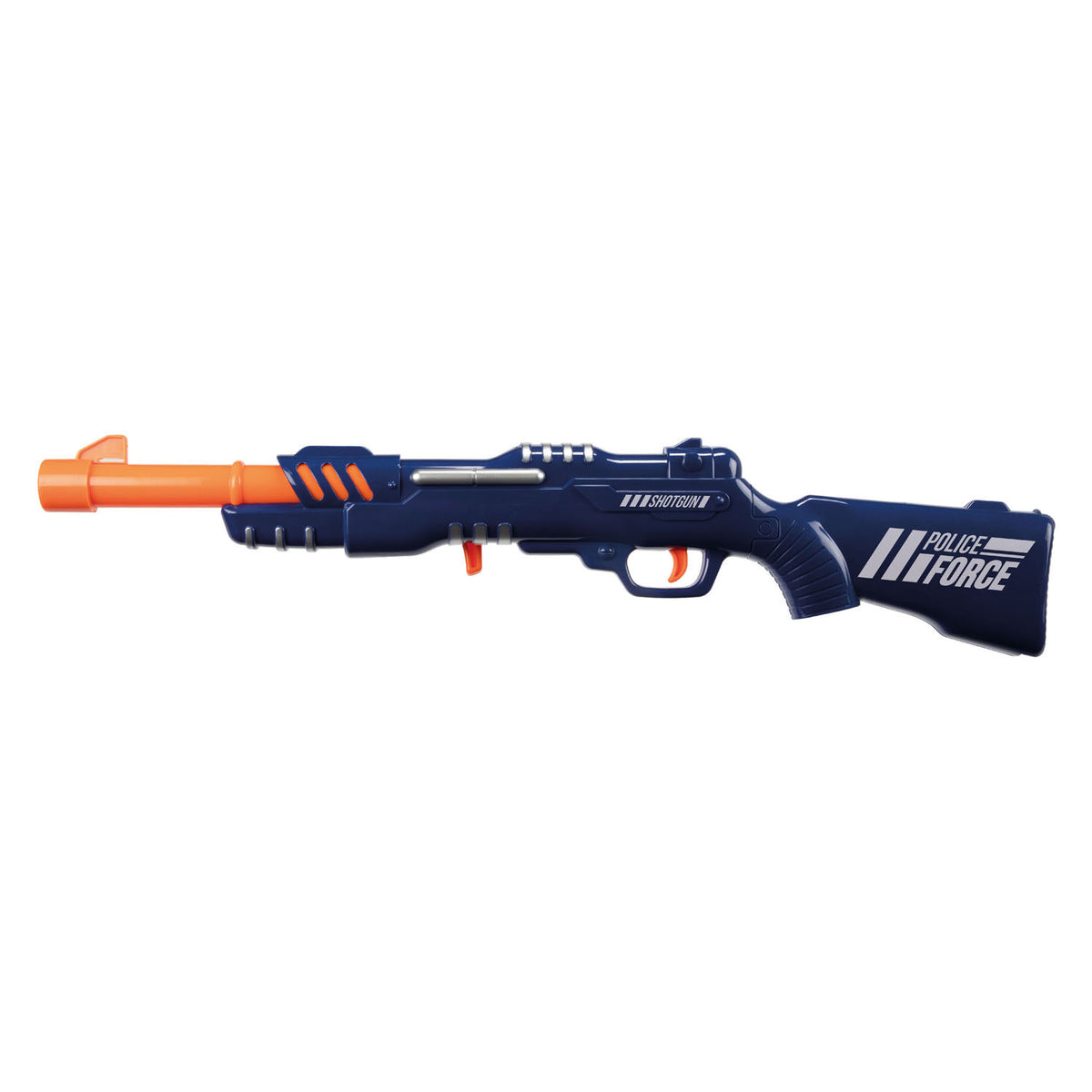 Toi-Toys Polizeigewehr blau mit 6 Foamijlen