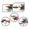 Toi-Toys Alfafox-Waffe militärisch mit Licht, Klang und Taschenlampe