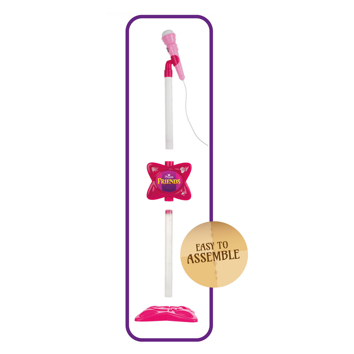 Toi-Toys Freunde Karaoke-Set mit Smartphone-Verbindung