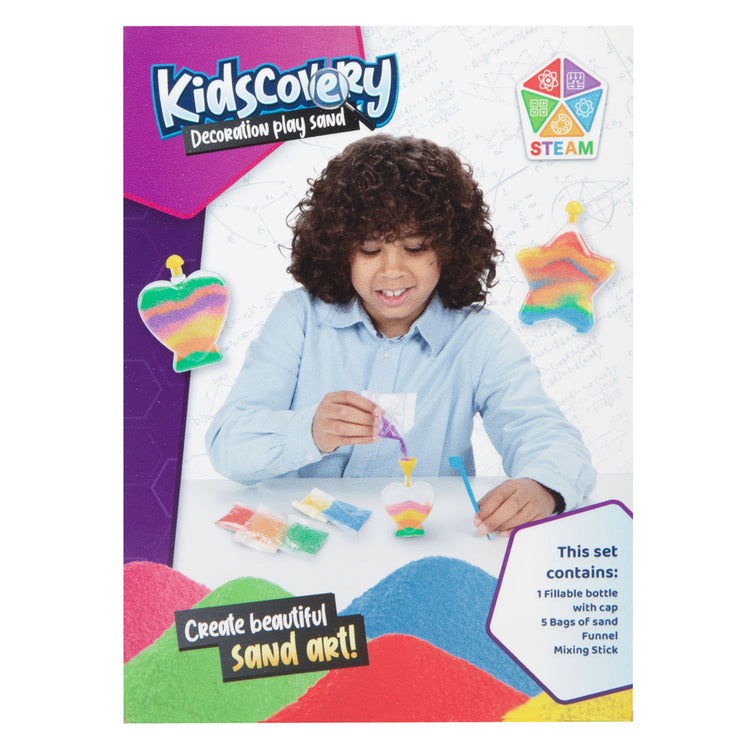 Kidscovery kidscovery dekorativer Sand mit Flaschenset