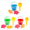 Toi-Toys out Mini Beach Set Emmer Scoop und Formen, 4dlg.