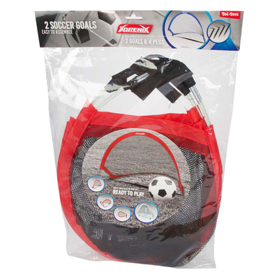 Adrenix Football Goal Popup Play Set, Set von 2