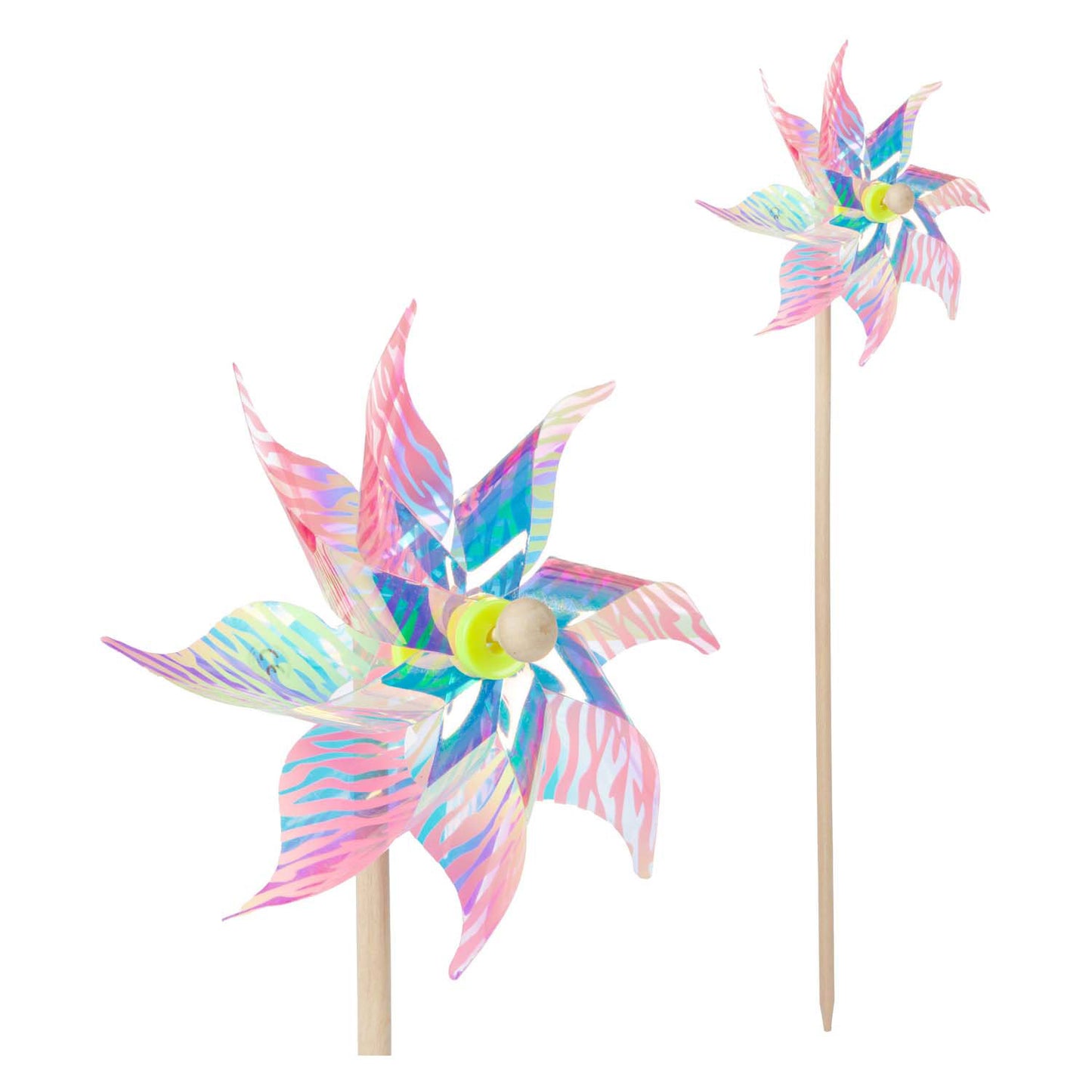 Toi-Toys Windmühle mit Holzstab, 54 cm