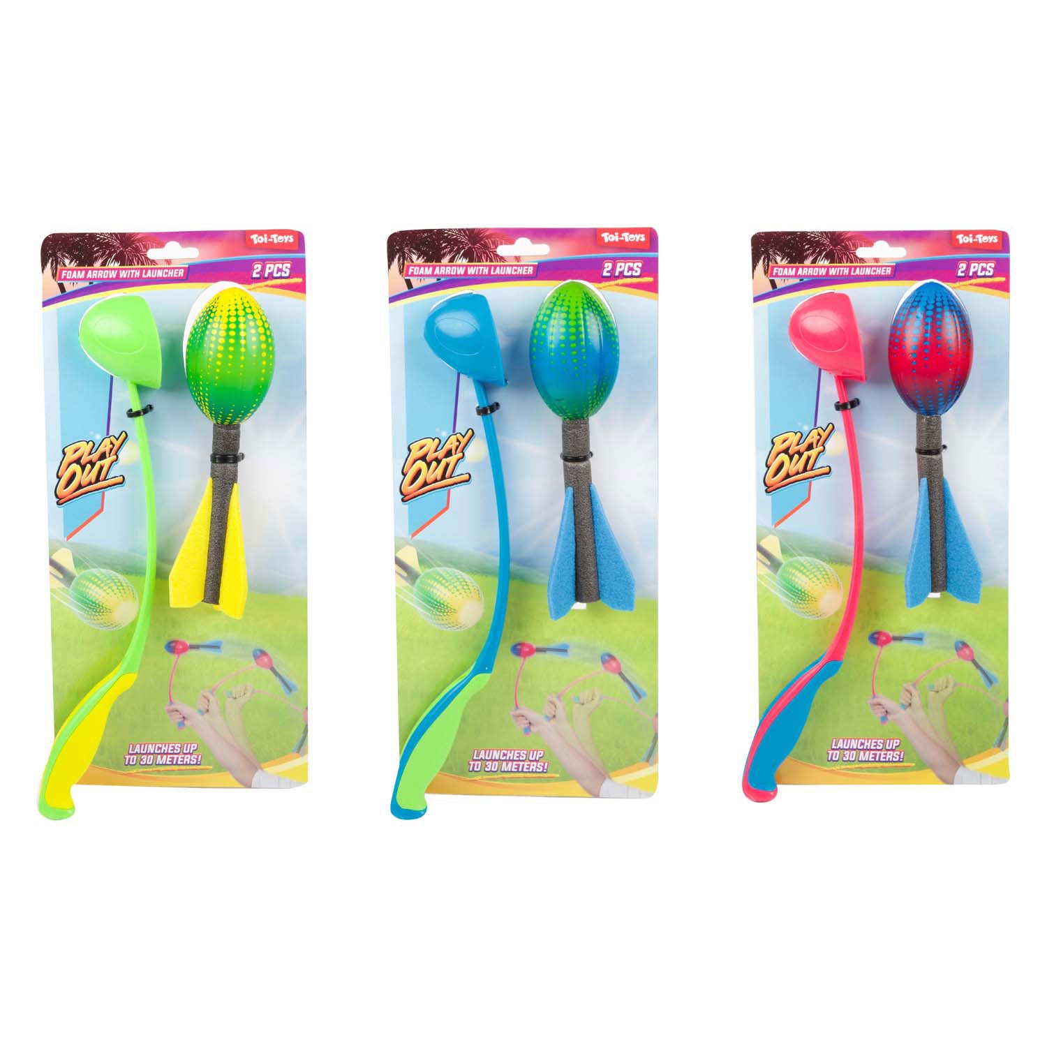 Toi-Toys spielen Mini-Schaume mit Pitcher-Wirbel aus