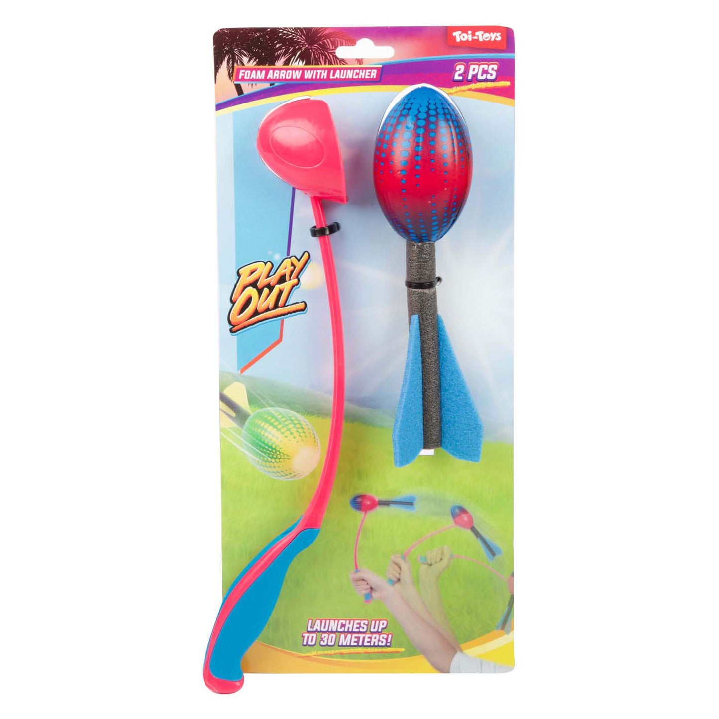 Toi-Toys spielen Mini-Schaume mit Pitcher-Wirbel aus