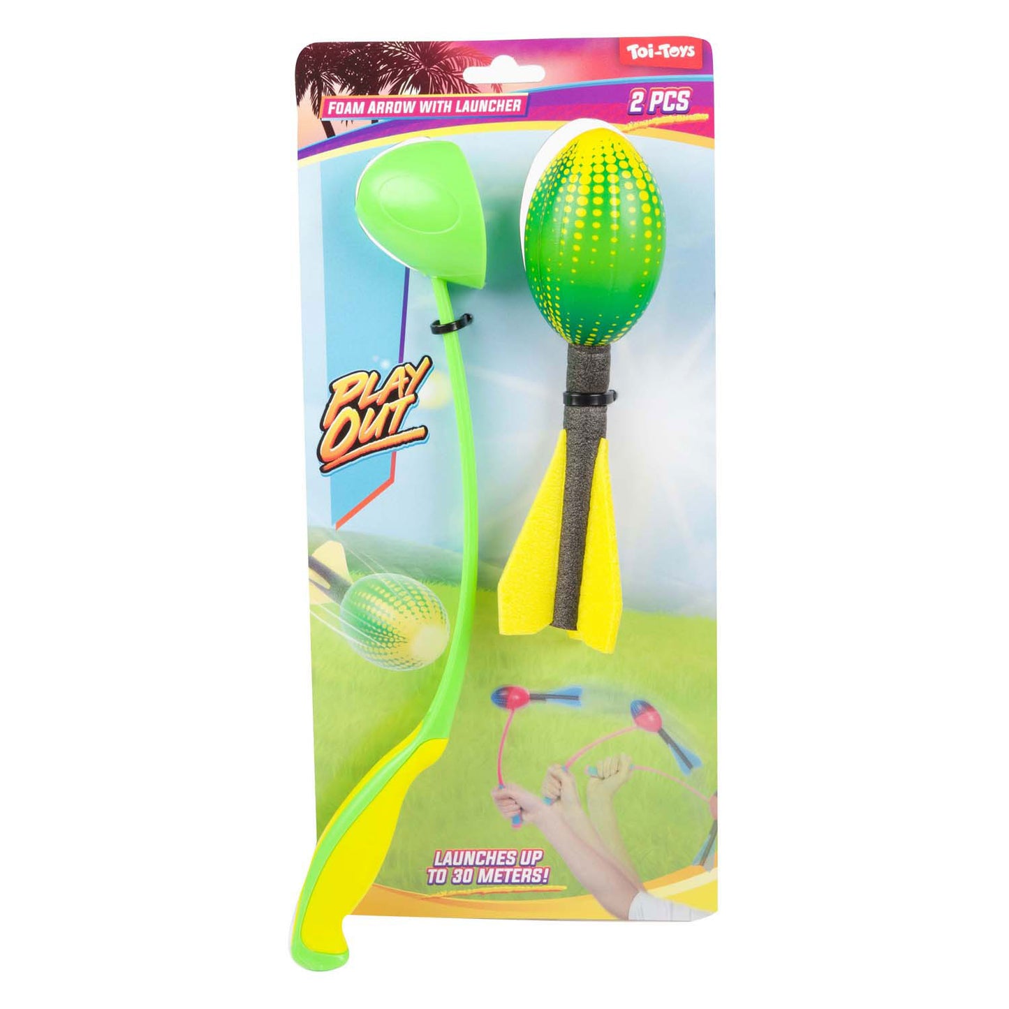 Toi-Toys spielen Mini-Schaume mit Pitcher-Wirbel aus