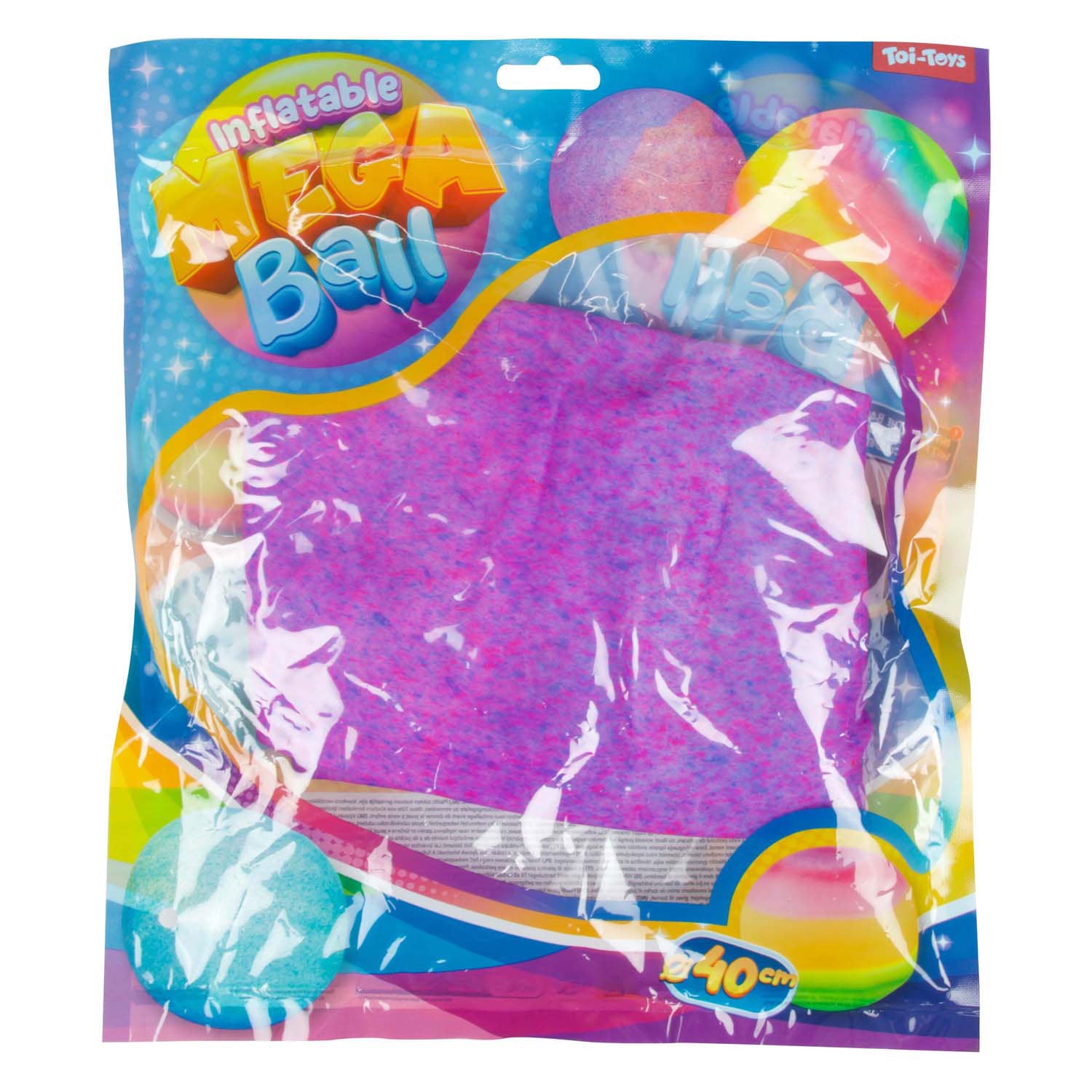 Toi-toys megaball mit leichten 40 cm verschiedenen Farben