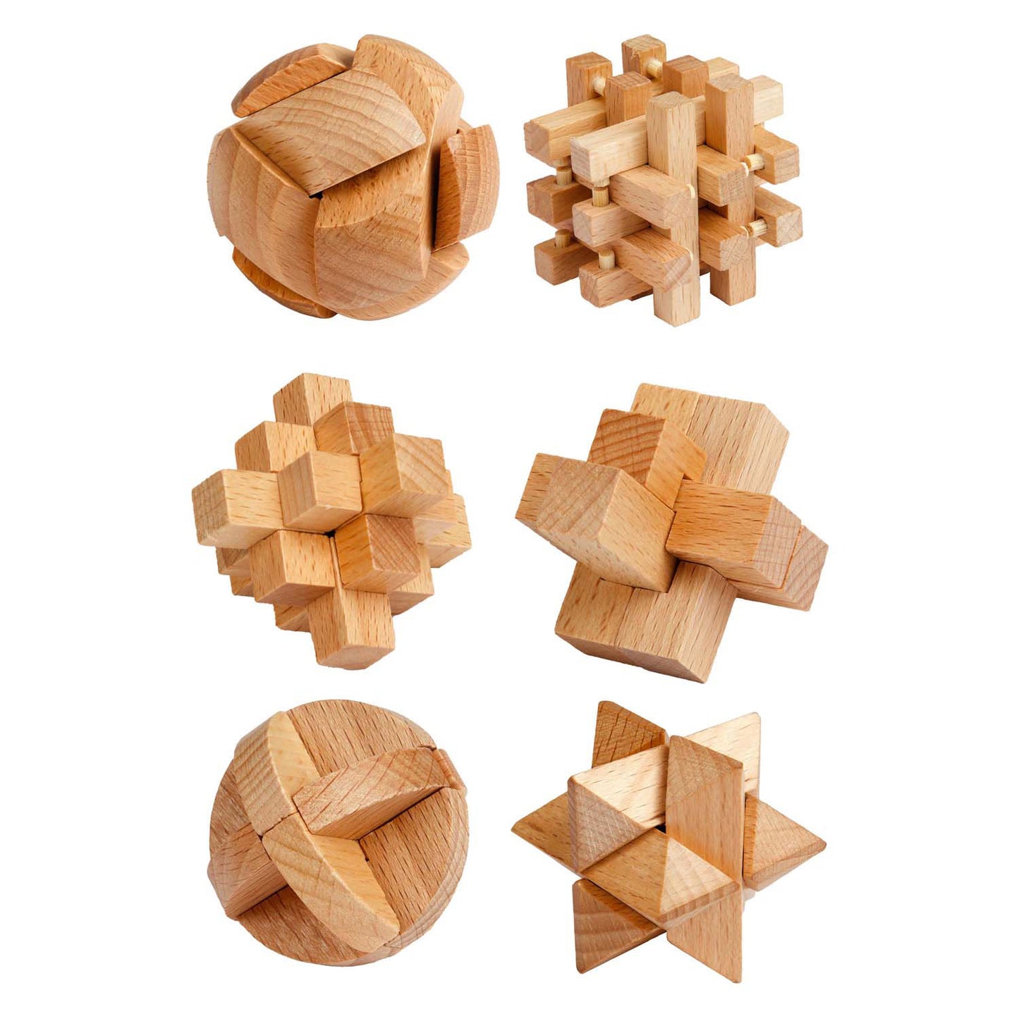 Toi-toys hölzernes Gehirnpuzzle