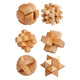 Toi-toys hölzernes Gehirnpuzzle