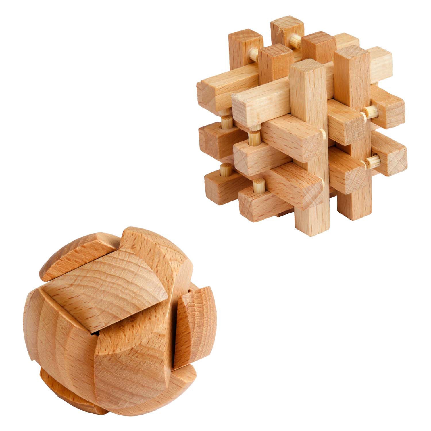 Toi-toys hölzernes Gehirnpuzzle