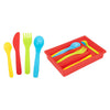 Toi-Toys Home Food Besteck Set mit Bak, 16dlg.