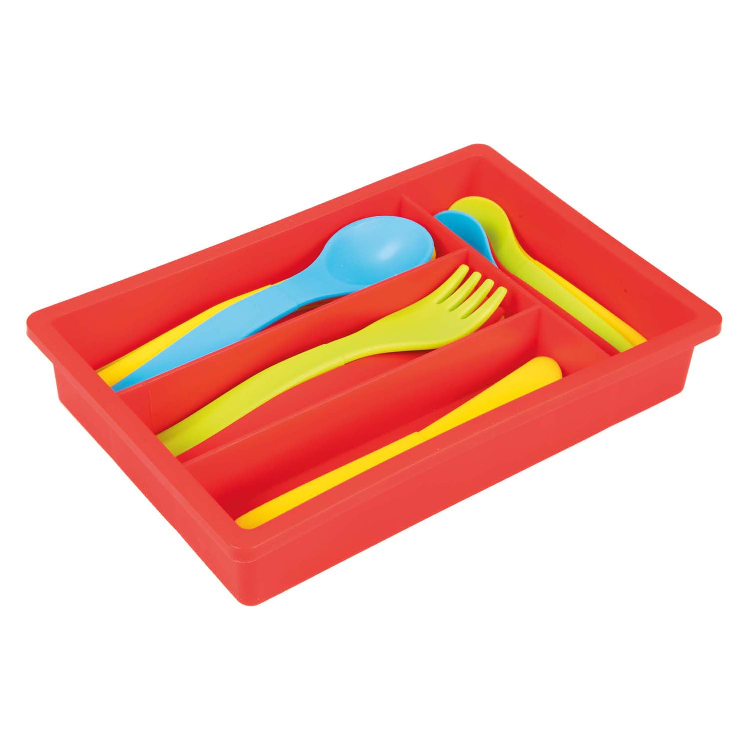 Toi-Toys Home Food Besteck Set mit Bak, 16dlg.
