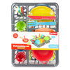 Toi-Toys Home Food Spleum-Rack mit Besteck und Pfannen, 27dlg.