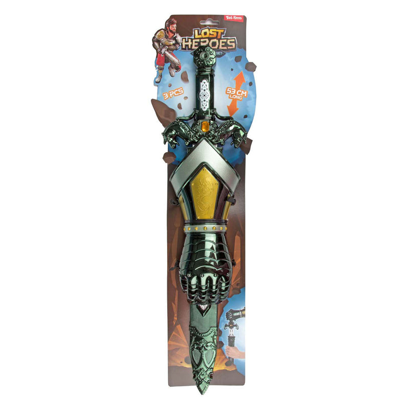 Toi-Toys Lost Heroes Dress Set Knight mit Schwert und Hand, 53 cm