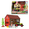 Toi-Toys Ackers Ville Farm mit Traktorlicht und Soundspiel-Set, 12dlg.