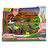 Toi-Toys Ackers Ville Horse Stall mit Traktorlicht und Soundspiel-Set, 14dlg.