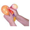 Toi-Toys Fun Squeeze Ball Neon Marmor mit Schaum, 12 cm