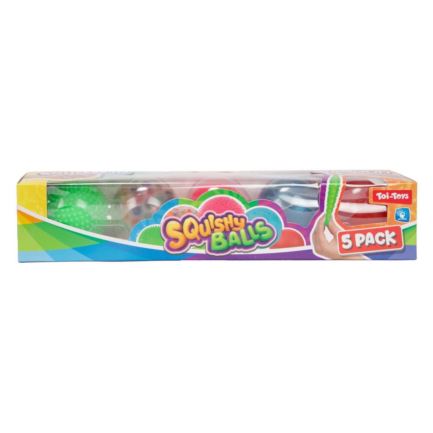 Toi-toys lustige matschige Anti-Stress-Ball, 5st.
