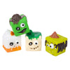Toi-Toys Fun Squeeze Cubus Monster Puilloog, 5 cm